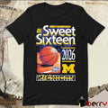 Michigan Wolverines 2026 NCAA March Madness Sweet 16 Seven Straight Tournaments t-shirt