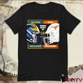 Michigan Wolverines Vs Texas Longhorns 2025 Cheez-It Citrus Bowl Head To Head Helmets t-shirt
