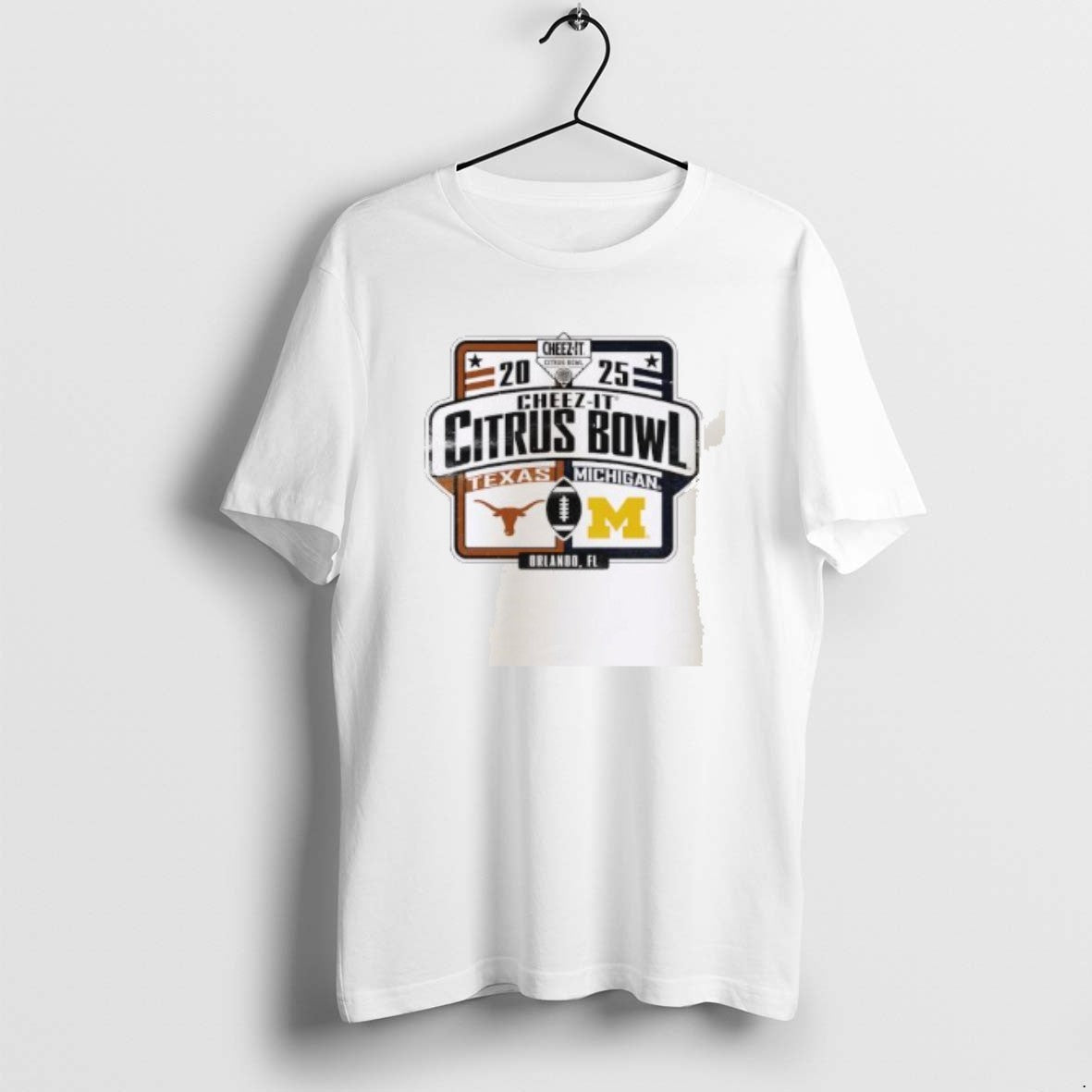 Official Michigan Wolverines Vs Texas Longhorns 2025 Cheez It Citrus Bowl Matchup T-Shirts, Hoodie, Sweatshirt