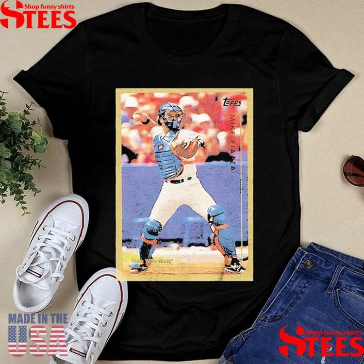 Mike Piazza New York Mets 1999 Topps Baseball Card Player Shirts