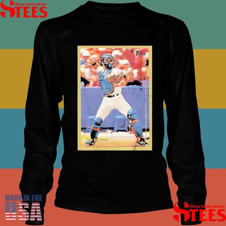 Mike Piazza New York Mets 1999 Topps Baseball Card Player Shirts