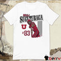 Miki Suguturaga #83 Utah Utes Football Cartoon t-shirt