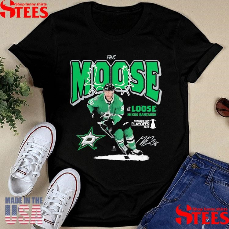 Mikko Rantanen Dallas Stars 2025 Stanley Cup Playoffs Elevated Player Shirts