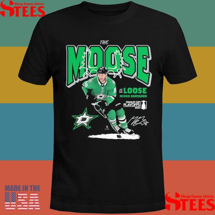 Mikko Rantanen Dallas Stars 2025 Stanley Cup Playoffs Elevated Player Shirts