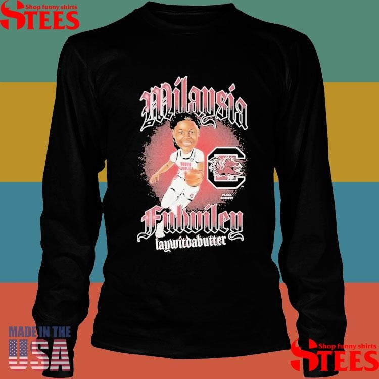 Milaysia Fulwiley Laywitdabutter South Carolina Gamecocks Playa Society Wnba Shirts
