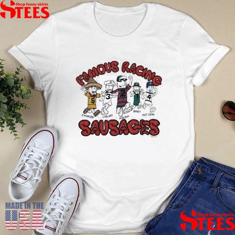Milwaukee Brewers Homage Hyper Famous Racing Sausages Shirts
