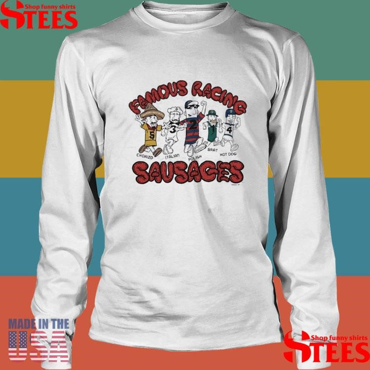Milwaukee Brewers Homage Hyper Famous Racing Sausages Shirts