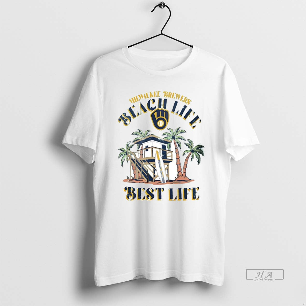 Official Milwaukee Brewers Beach Life Is The Best Life T-Shirts, Hoodie, Sweatshirt | CiraTrend.com