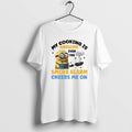 Official Minion My Cooking Is Awesome Even The Smoke Alarm Cheers Me On T-Shirts, Hoodie, Sweatshirt | CiraTrend.com