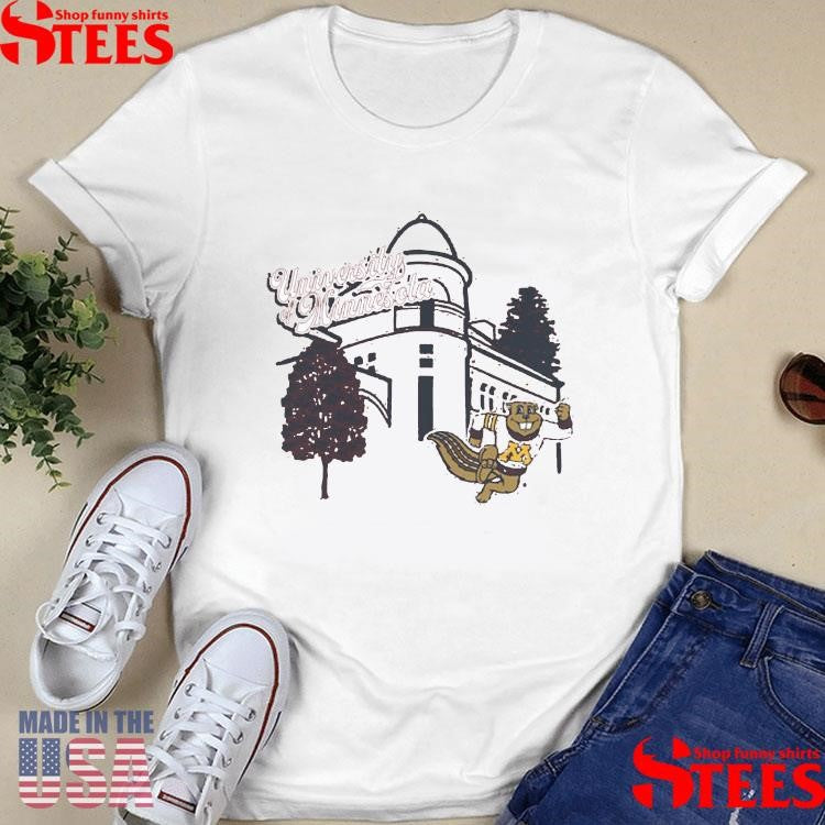 Minnesota Golden Gophers Modern Building Script Shirts