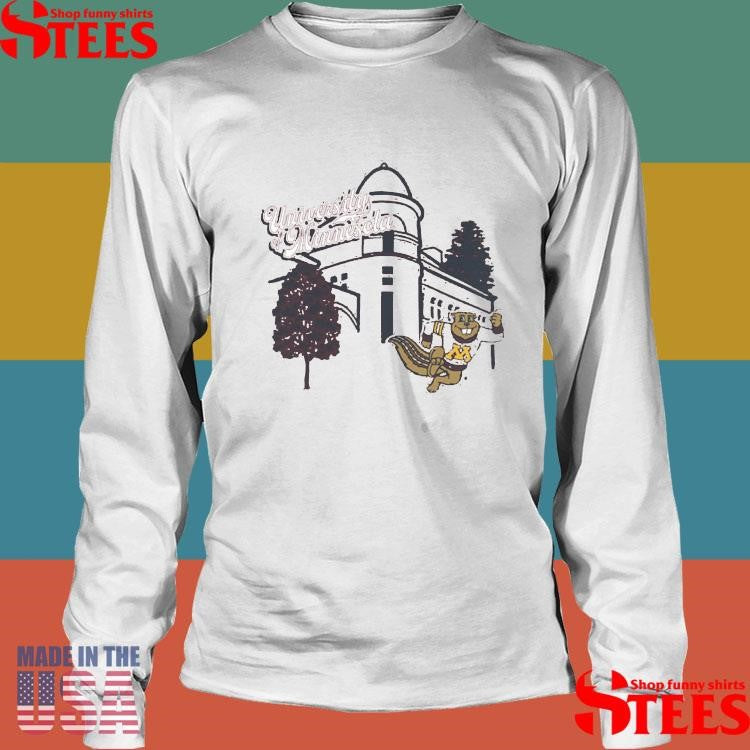 Minnesota Golden Gophers Modern Building Script Shirts