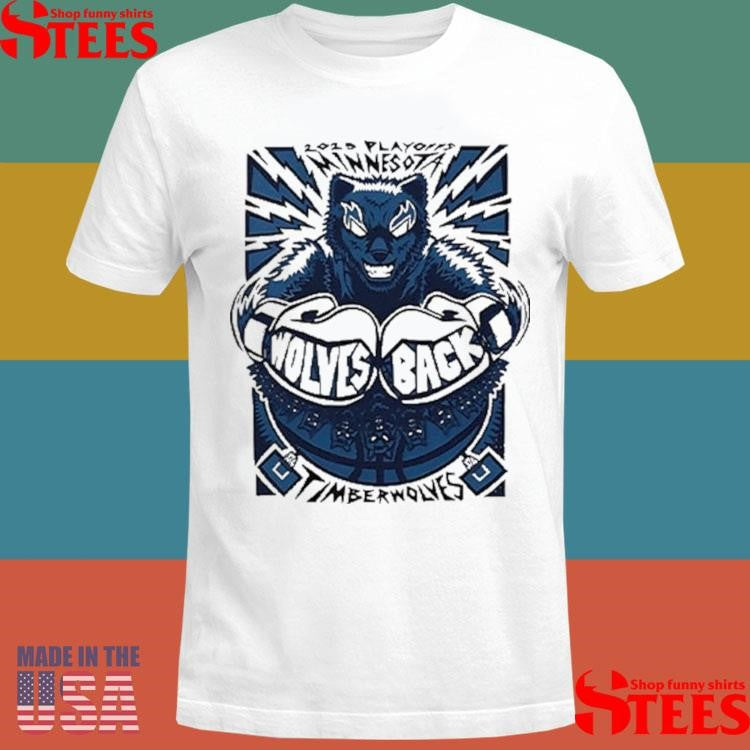 Minnesota Timberwolves 2025 Playoffs Wolves Back Shirts