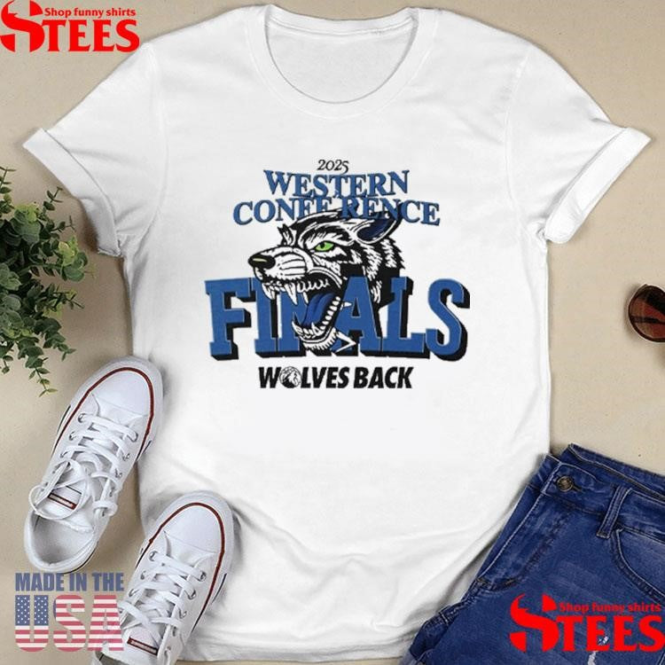 Minnesota Timberwolves 2025 Western Conference Finals Wolves Shirts