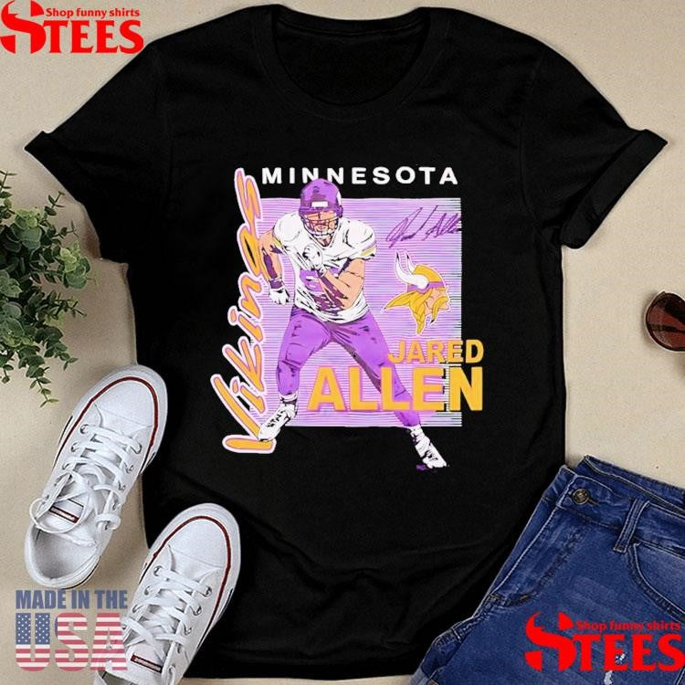 Minnesota Vikings Jared Allen Signature T-shirts