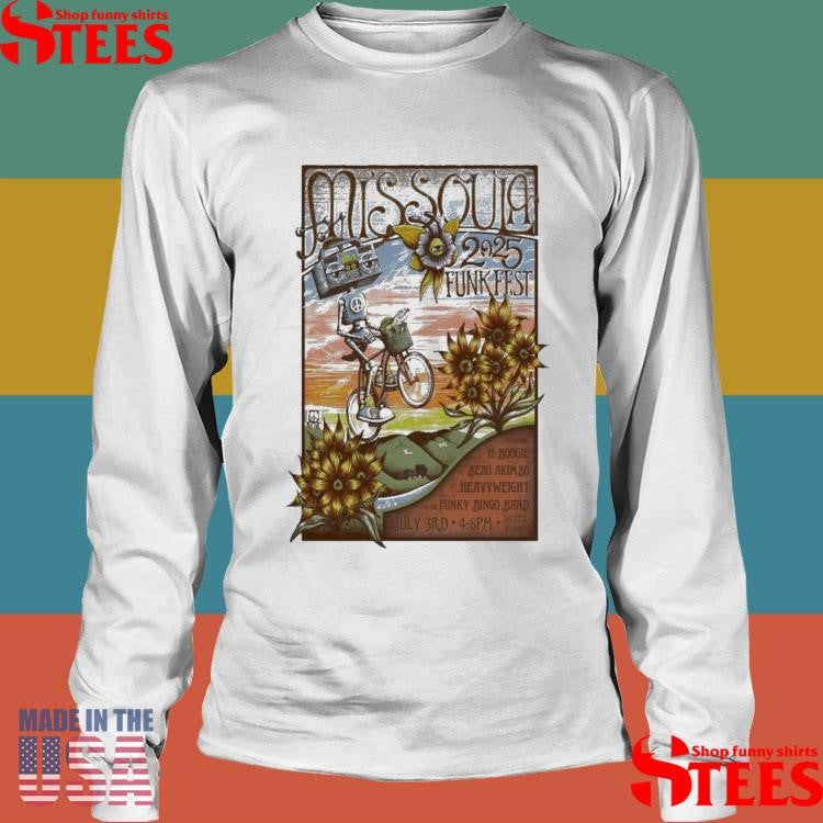 Missoula’s 4th Annual Funk Music Festival Missoula, Mt. Silver Park July 3, 2025 T-shirt