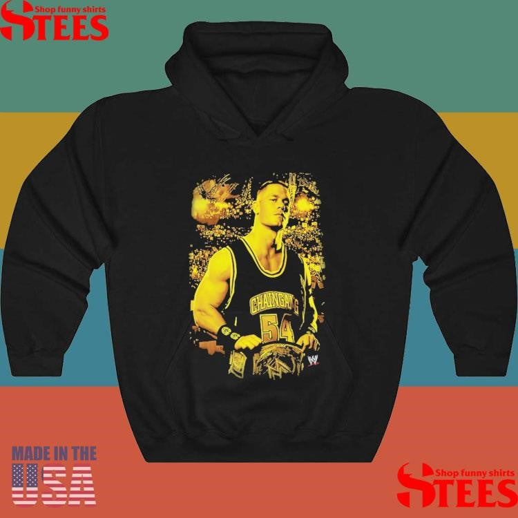 Mitchell & Ness Black John Cena Gold Shirts