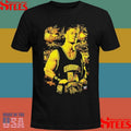 Mitchell & Ness Black John Cena Gold Shirts