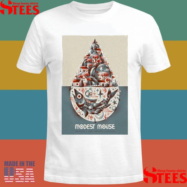 Modest Mouse June 28 2025 Ogden Amphitheater In Ogden Ut T-shirt