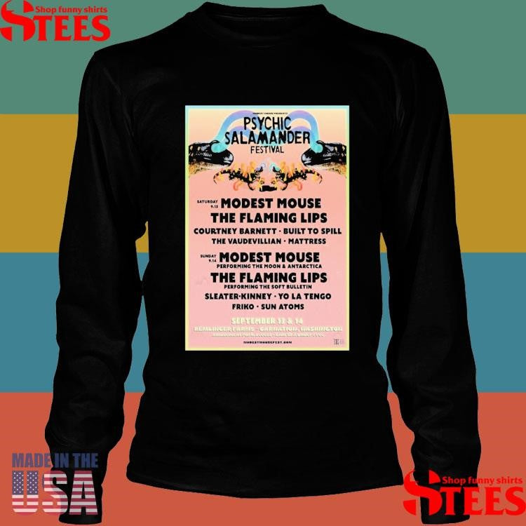 Modest Mouse September 13-14 2025 Carnation Washington T-shirt