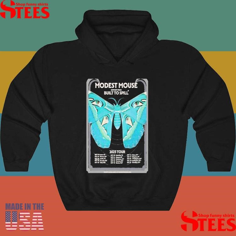 Modest Mouse Support From Built To Spill Fall Tour 2025 Dates Moth Eyes Shirts