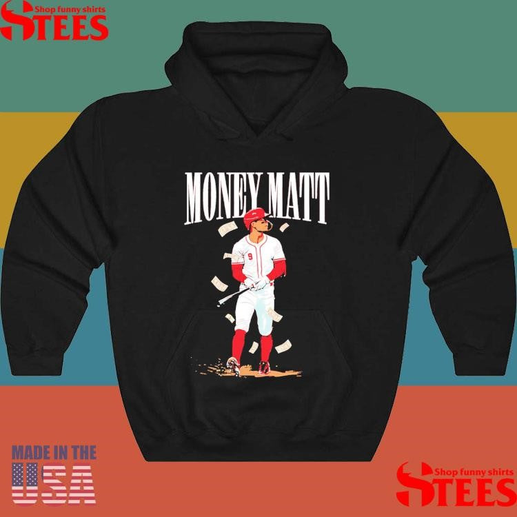 Money Matt Mclain Cincinnati Reds Baseball Shirts