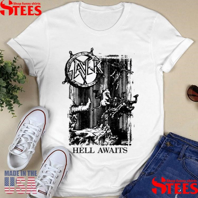 Monochrome Hell Awaits Acid Shirts