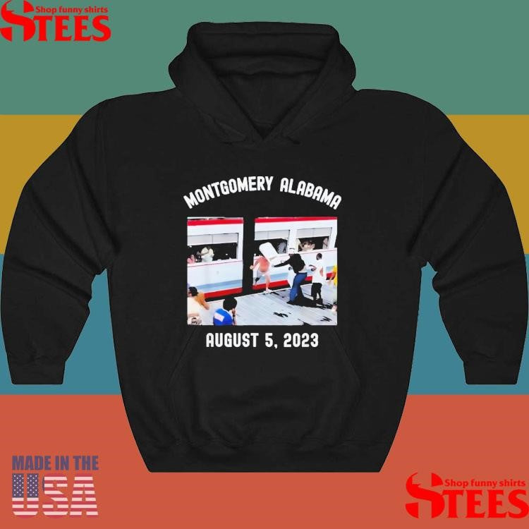 Montgomery Alabama Boat Fight Riverboat Brawl Chair August 5 2023 T-shirts
