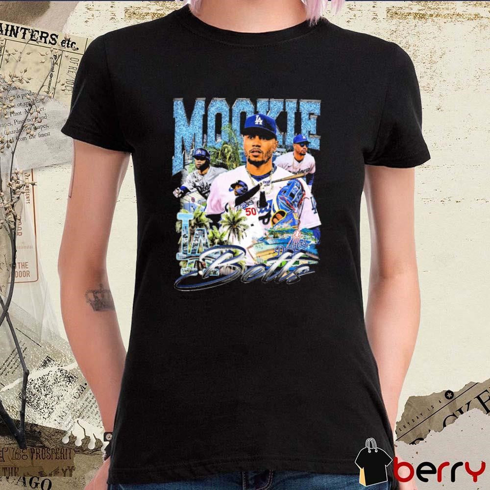 Mookie Betts Los Angeles Dodgers Baseball World Series Graphic t-shirt