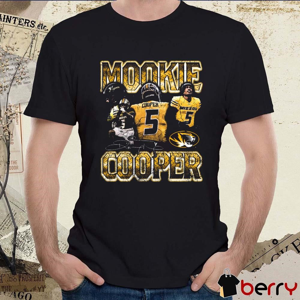 Mookie Cooper Missouri Tigers football Profile Signature 90s Graphic t-shirt