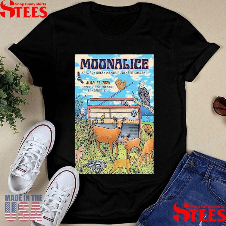 Moonalice Lakeport Ca July 27 2025 T-shirts