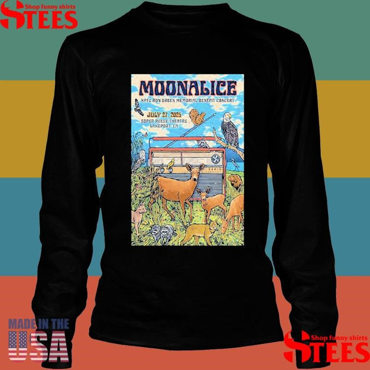 Moonalice Lakeport Ca July 27 2025 T-shirts