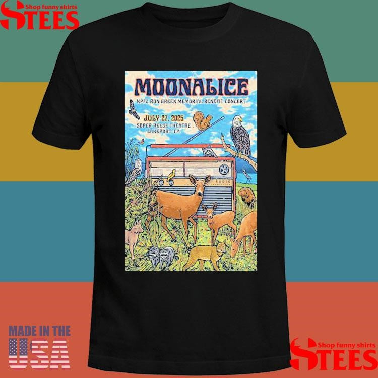 Moonalice Lakeport Ca July 27 2025 T-shirts
