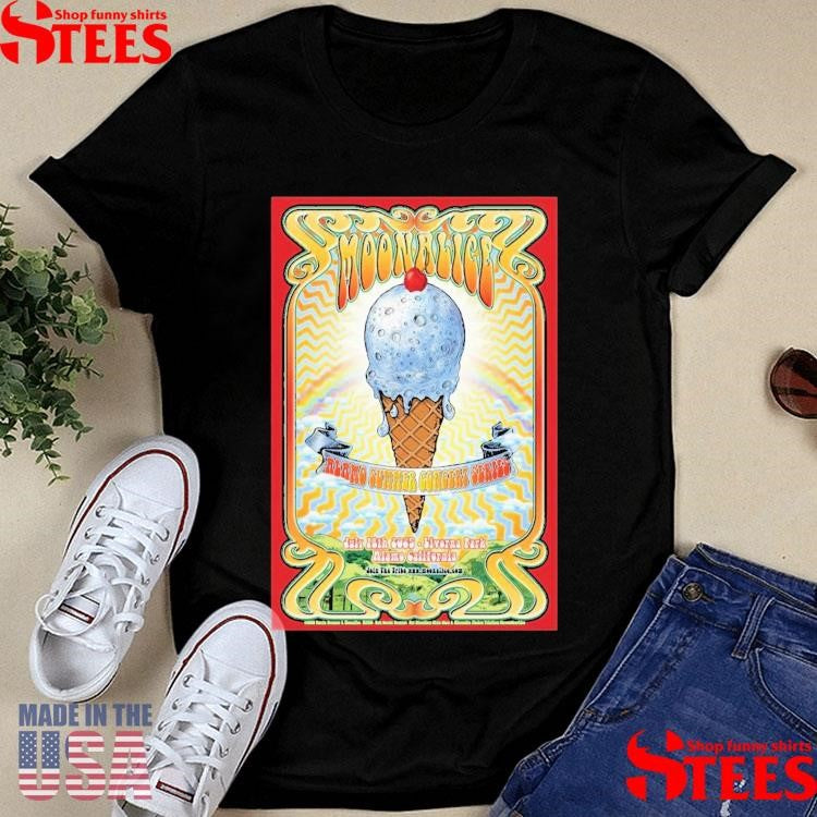 Moonalice Livorna Park Alamo Ca July 18 2025 Tour Poster T-shirt