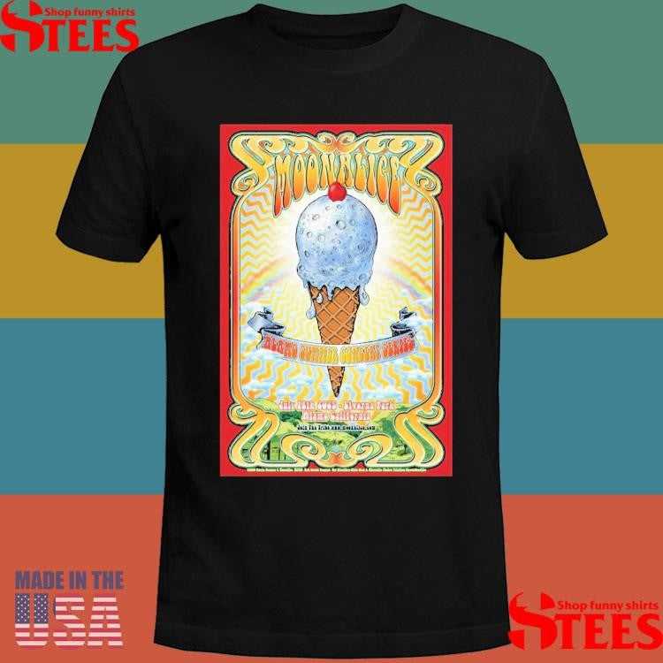 Moonalice Livorna Park Alamo Ca July 18 2025 Tour Poster T-shirt