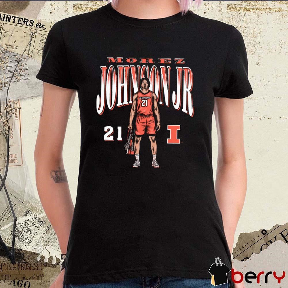 Morez Johnson Jr Classics Illinois Fighting Illini t-shirt