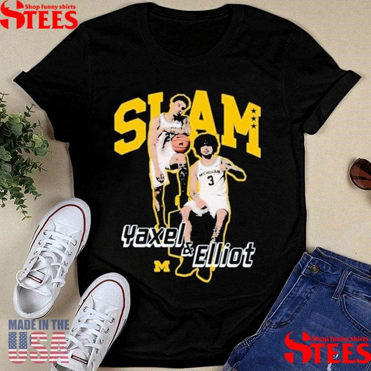 Morez Johnson Jr Slam Yaxel And Elliot T-shirt