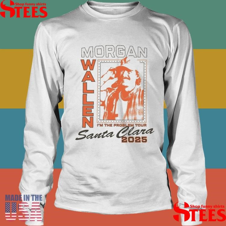 Morgan Wallen I’m The Problem 2025 Tour Exclusive T-shirts