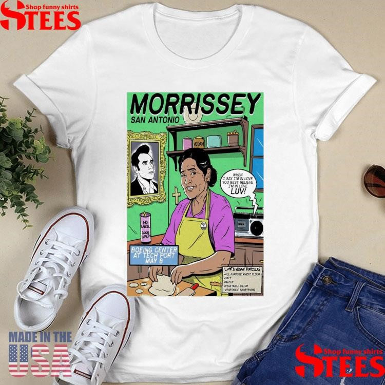 Morrissey May 8 2025 San Antonio, Texas Shirts