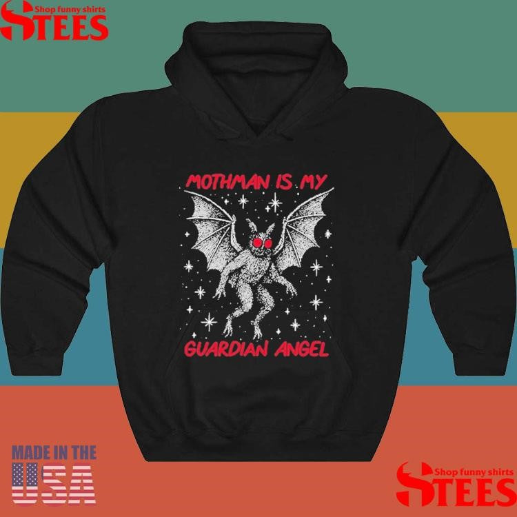 Moth Man Is My Guardian Angel T-shirt