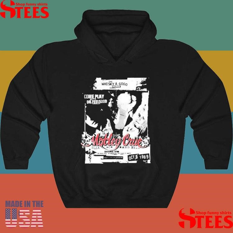 Motley Crue Mötley Crüe Whisky Handbill Shirts