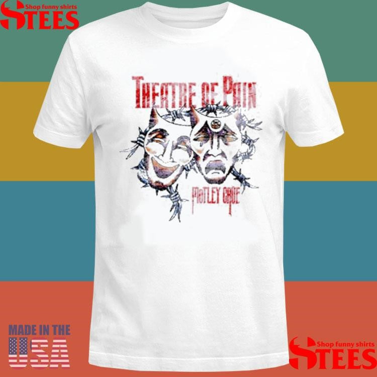 Motley Crue Theatre Of Pain 2025 T-shirt