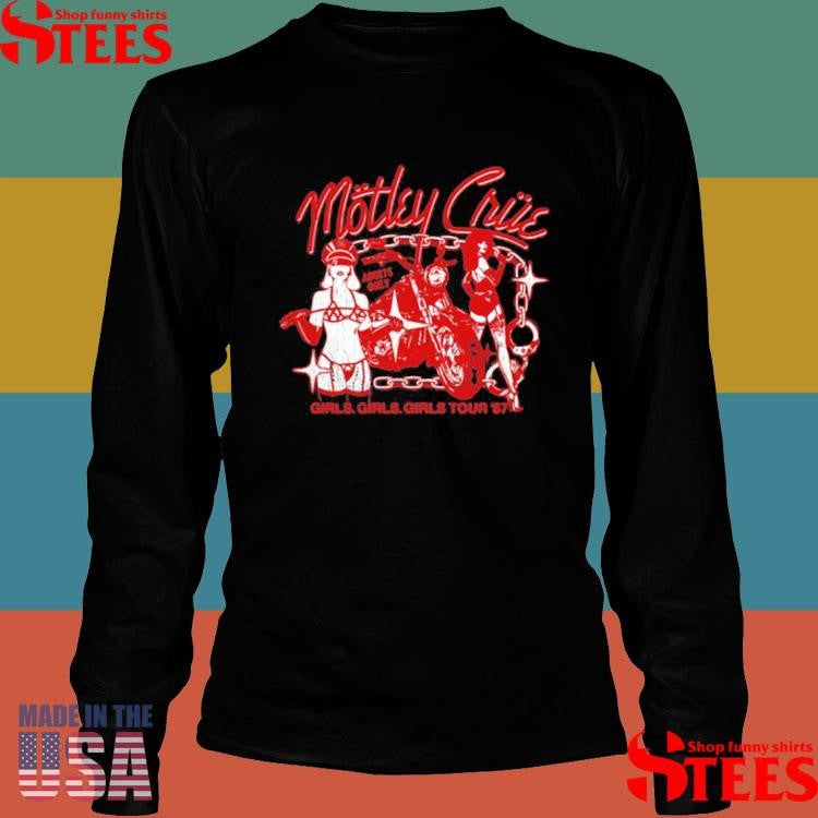 MotleyCrue Girls 87 Tour Shirts