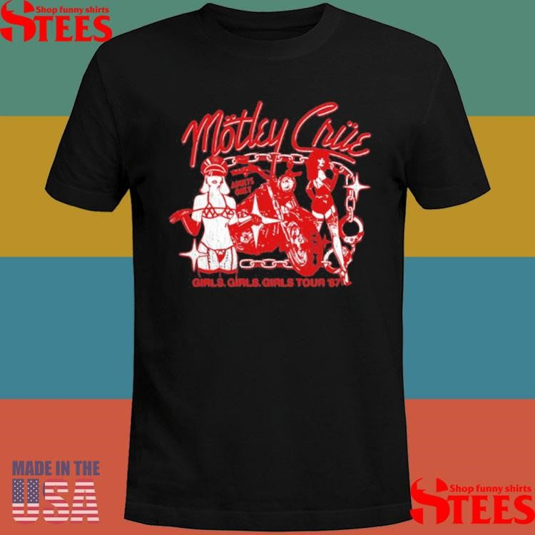 MotleyCrue Girls 87 Tour Shirts
