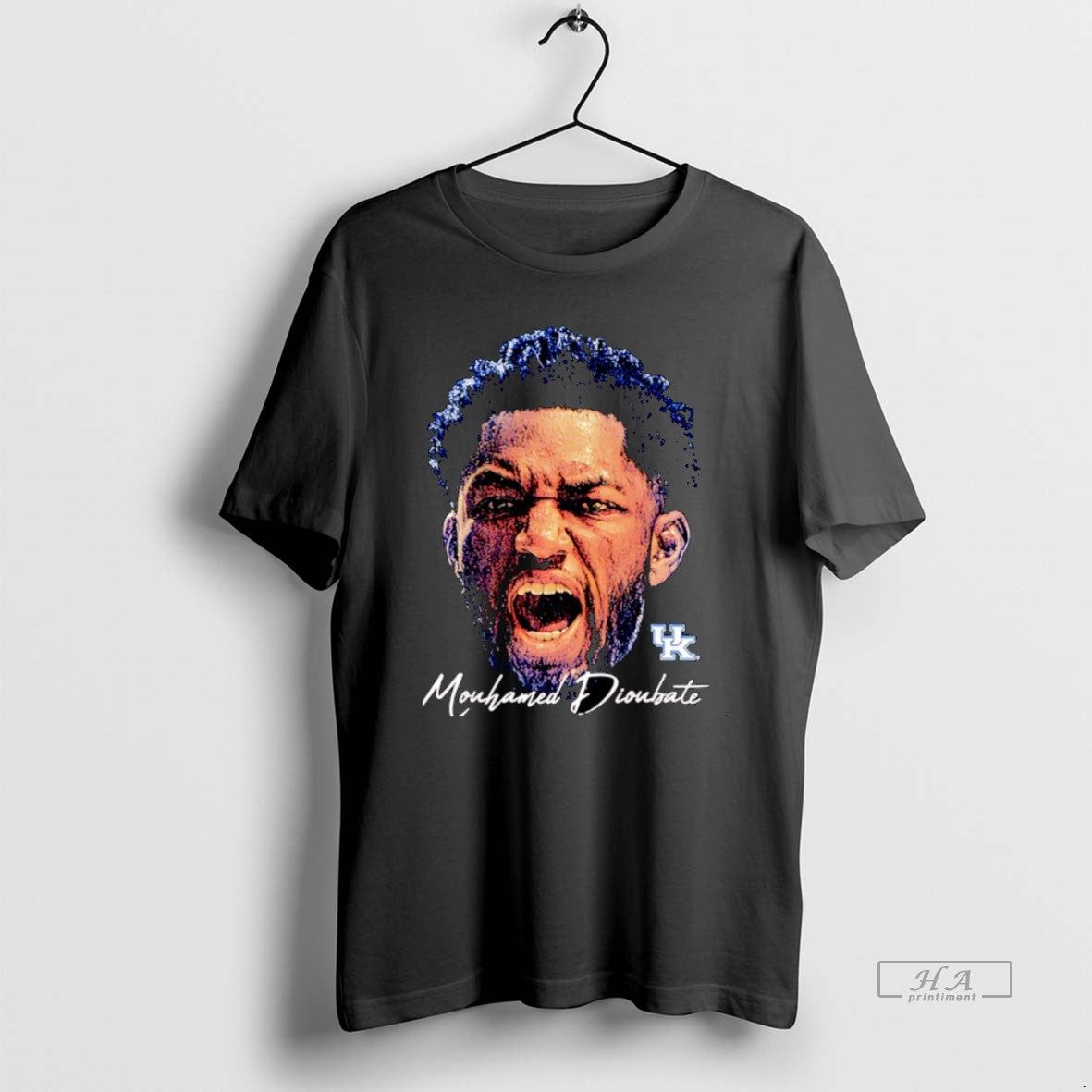 Official Mouhamed Dioubate Kentucky Basketball Game Face Christmas T-Shirts, Hoodie, Sweatshirt | CiraTrend.com