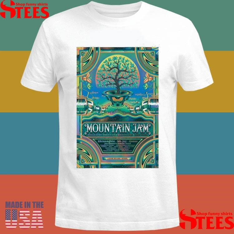 Mountain Jam Festival On June 20-22, 2025 At Belleayre T-shirt