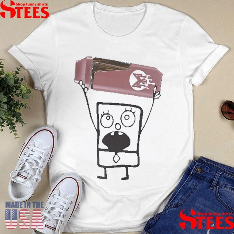 Muha Pink Doodlebob Shirts