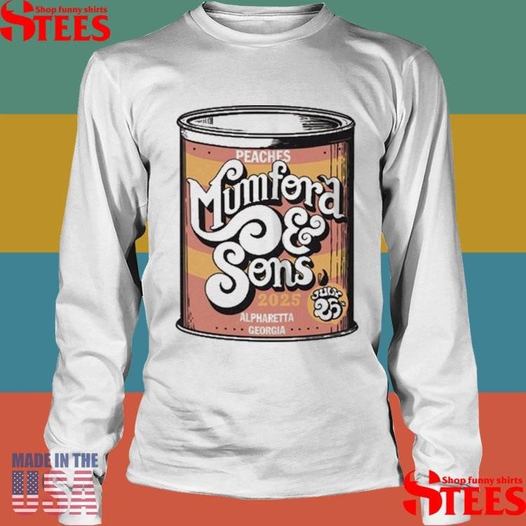 Mumford & Sons Concert Alpharetta, Ga July 26 2025 T-shirts