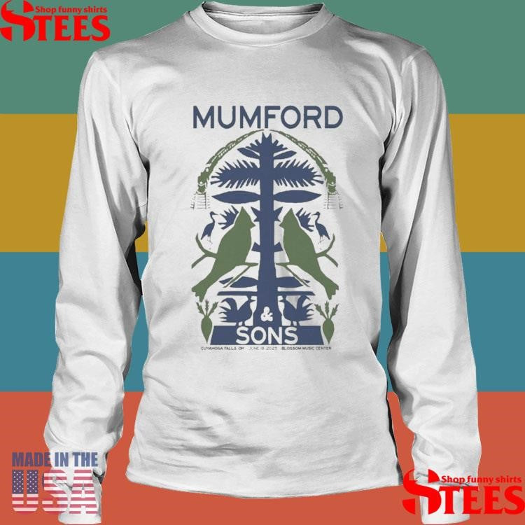Mumford & Sons June 18 2025 Cuyahoga Falls, Oh T-shirt