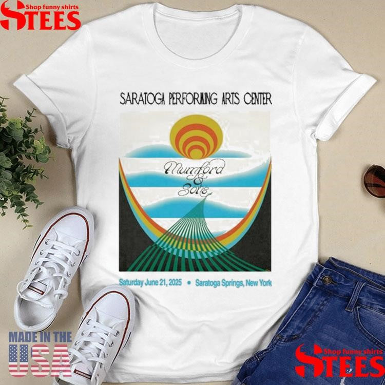 Mumford & Sons Shows Saratoga Springs, NY 06.21.2025 T-shirt