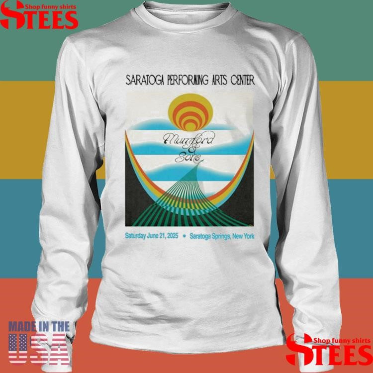 Mumford & Sons Shows Saratoga Springs, NY 06.21.2025 T-shirt